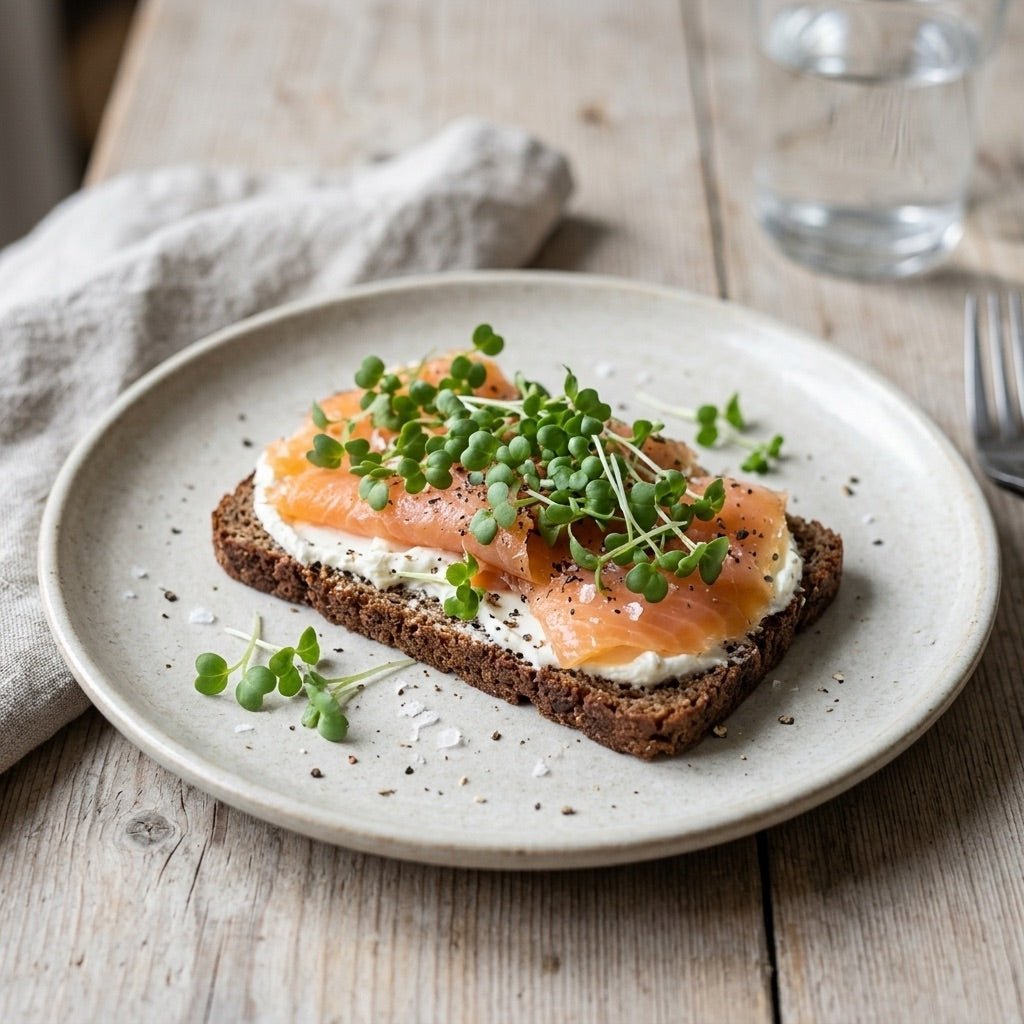 Sort sennep mikrogrønt frø - 6800 Økologiske frø