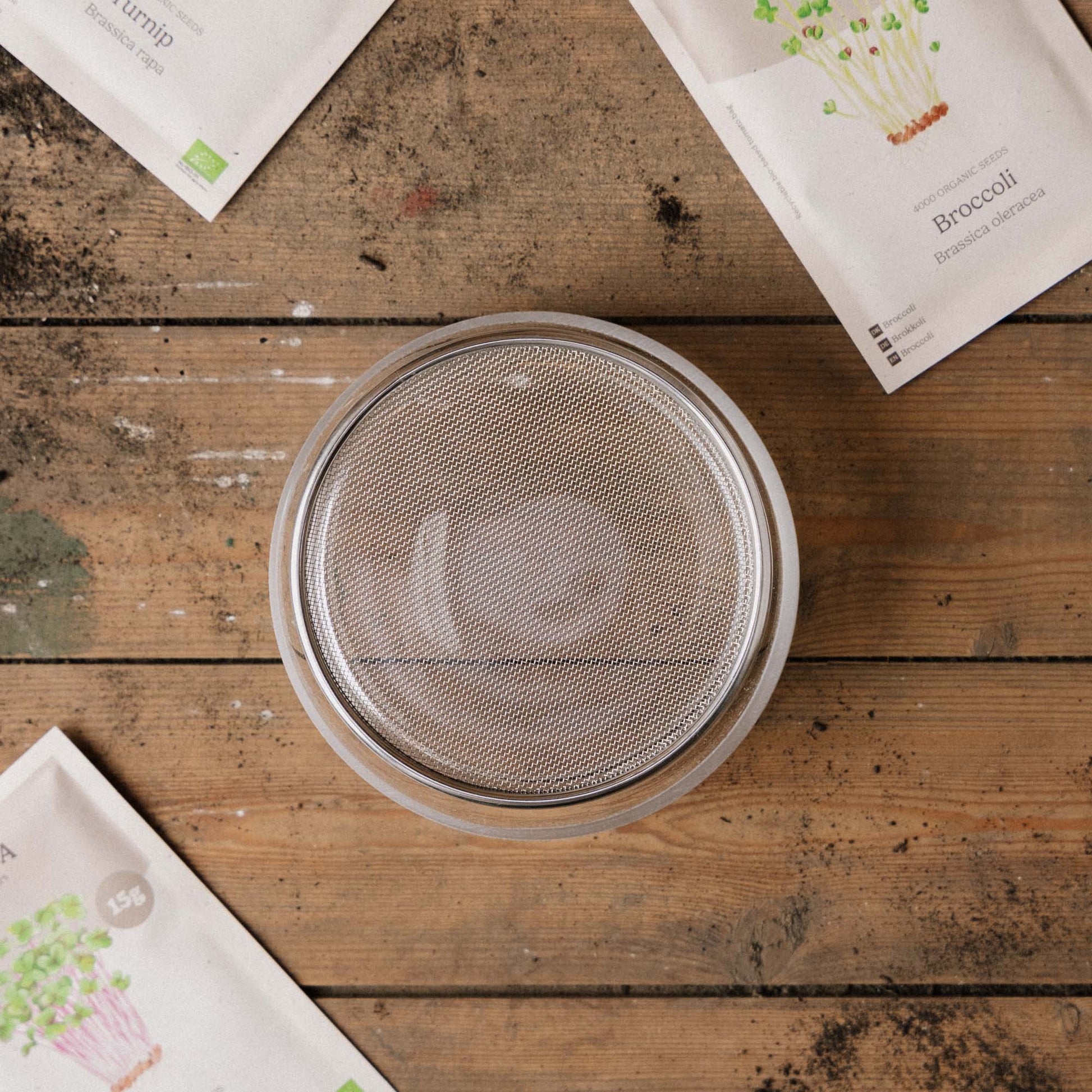 Spirekrukke til spirefrø