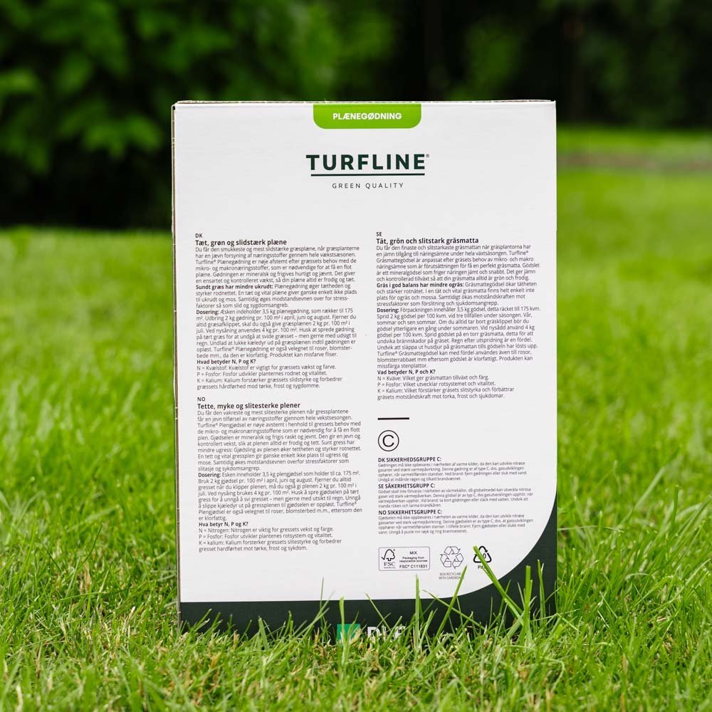 Turfline Plenegjødsel 14/3/15, 3,5 kg