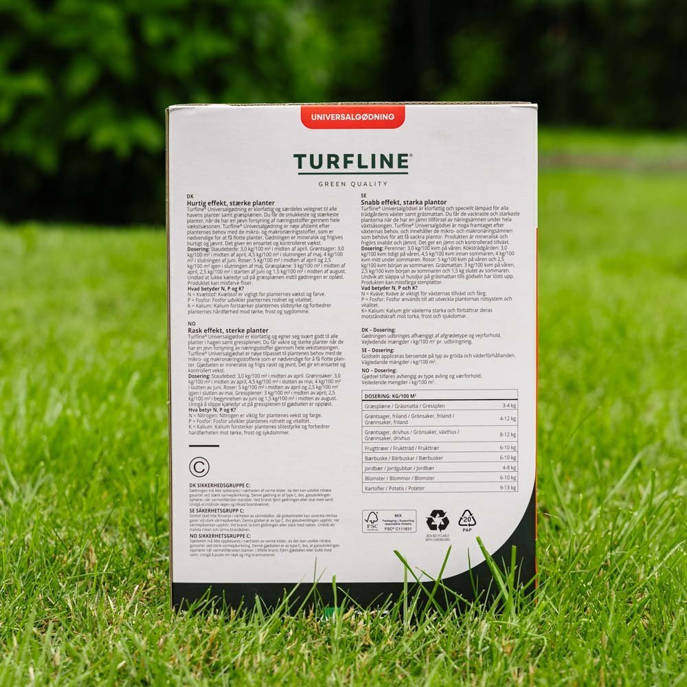 Turfline Universalgjødsel 12/2/10, 3,5 kg