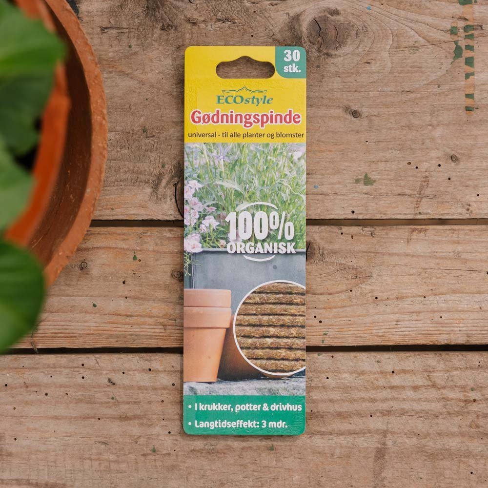 Universale gjødselpinner 30 stk.